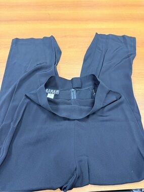 Kenar Navy Blue Wide-Leg Jumpsuit